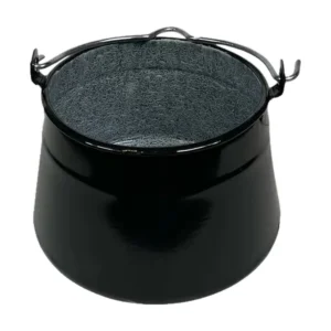 Bajai halfőző bogrács, 6 l, zománcozott