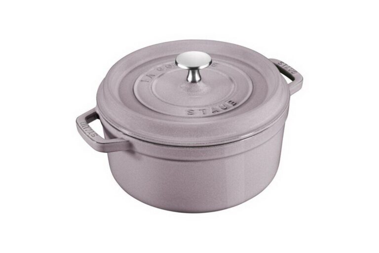 STAUB Öntöttvas főzőedény, 24 cm/3,8 l, Cocotte cseresznyevirág színű