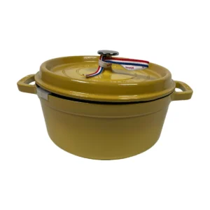 Staub La Cocotte kerek, 24 cm, 3,7 l, citromsárga
