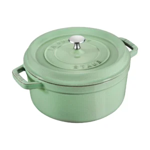 Staub La Cocotte kerek, 24 cm, 3,7 l, zsálya