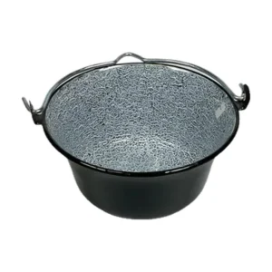Gulyásbogrács, 3 l, zománcozott, vastag falú
