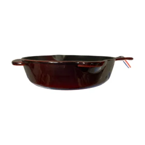 STAUB öntöttvas serpenyő hagyományos kerek– 22 cm – Grenadine-gránátvörös (22)