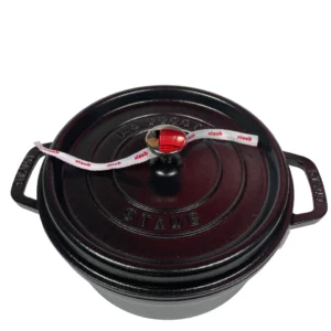 STAUB Cocotte Ronde öntöttvas edény – 24 cm / 3,7 L – noir-fekete (50)