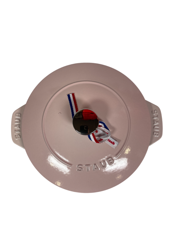 STAUB Öntöttvas főzőedény, zománcozott, 20 cm/3 liter, Cocotte Chistera kerek, Rózsaszín (54)