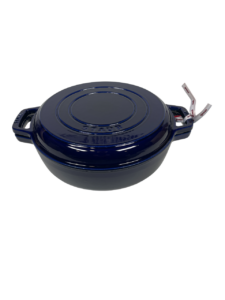 Staub Sukiyaki 3-in-1 öntöttvas edény 26 cm 3,24 literes – Fekete (61Í)