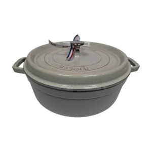 Staub La Cocotte kerek, 26 cm, 4 l, fehér szarvasgomba