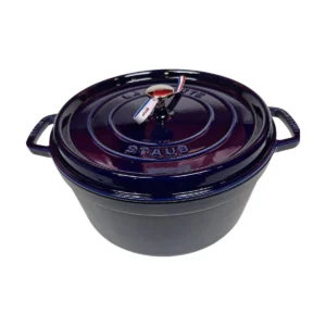 STAUB Cocotte öntöttvas edény – 30 cm, 8,34 L – Bleu Intense- sötétkék