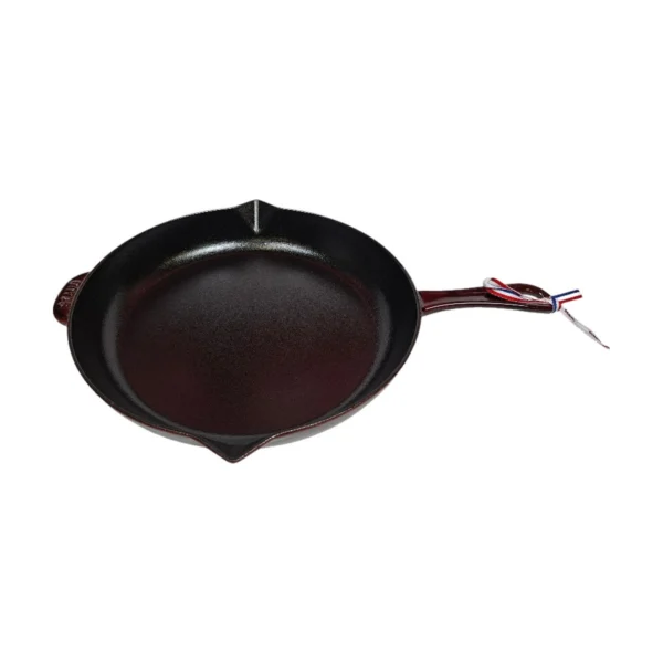 Staub Öntöttvas serpenyő, 30 cm, gránátvörös